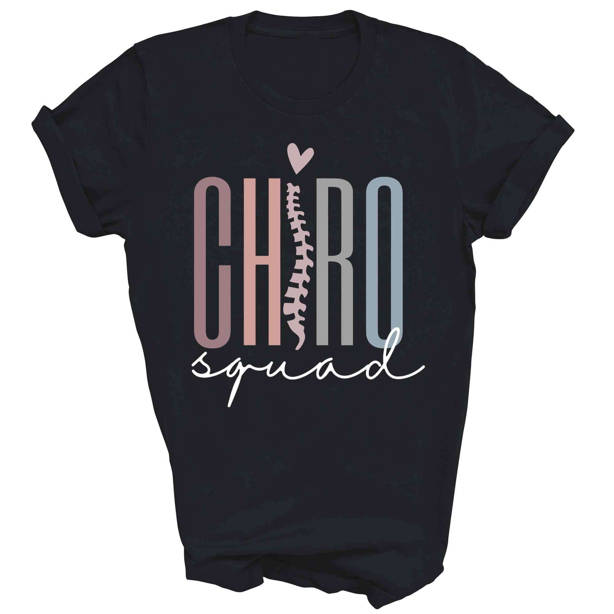 Chiro Squad Chiropractor Office Chiropractic Unisex Shirt Gift