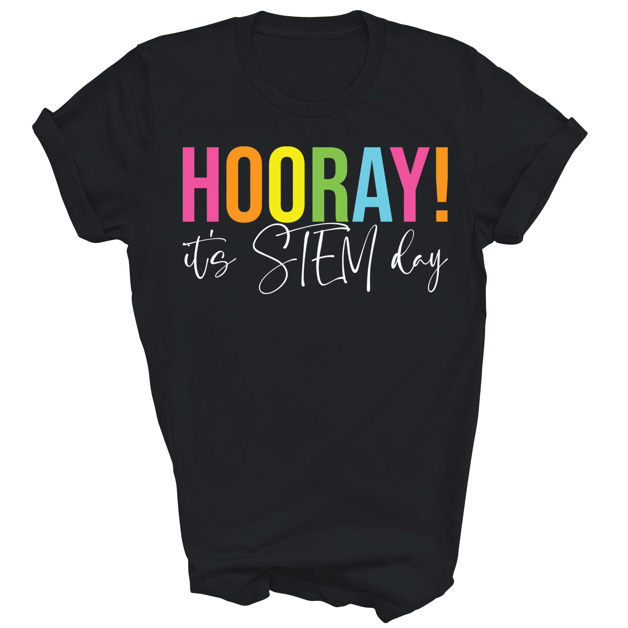 Hooray Its Stem Day Teacher Specials Squad Back To School Shirt